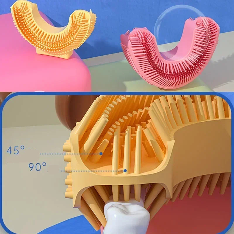 Donut ToothBuddy U shaped Toothbrush