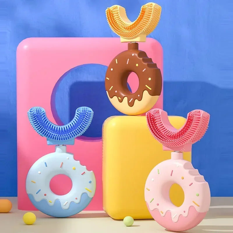 Donut ToothBuddy U shaped Toothbrush