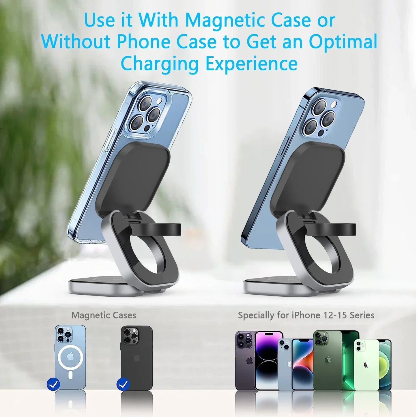 Magnetic PowerDock 3-in-1